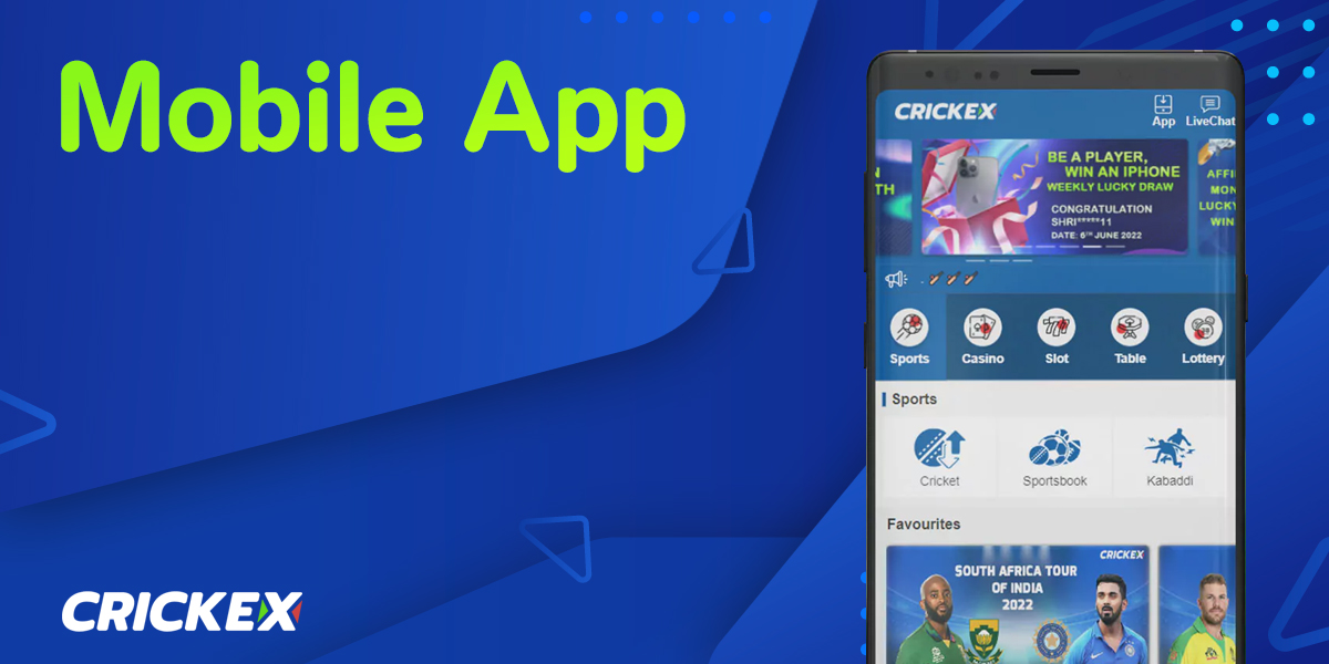 How to download and install the mobile betting app Crickex